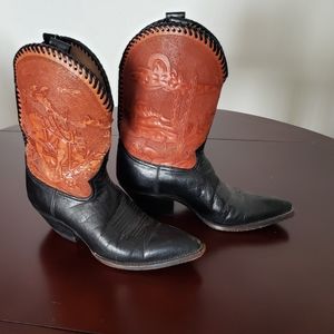 Hand Carved Boots!